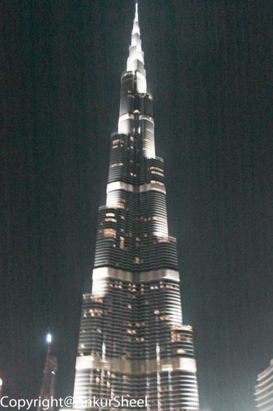 Burj Khalifa at Night