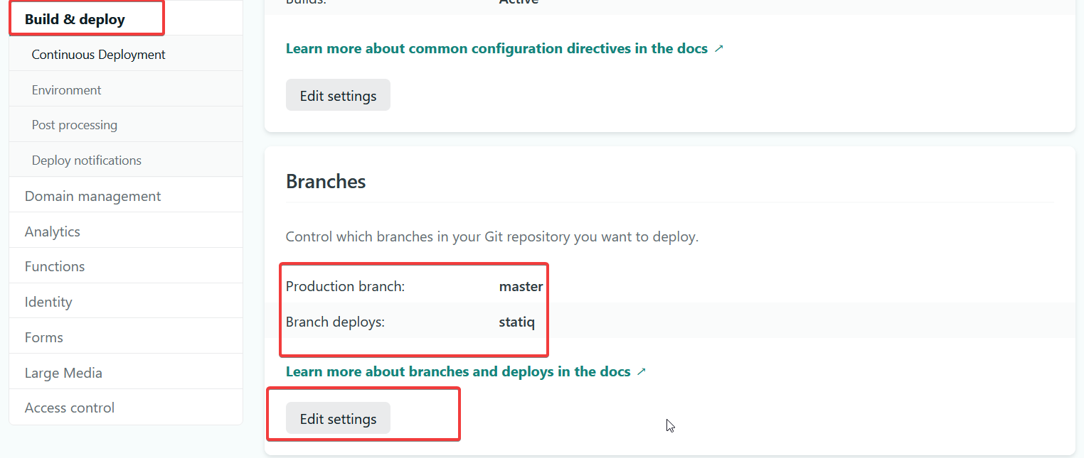 Build Setting UI