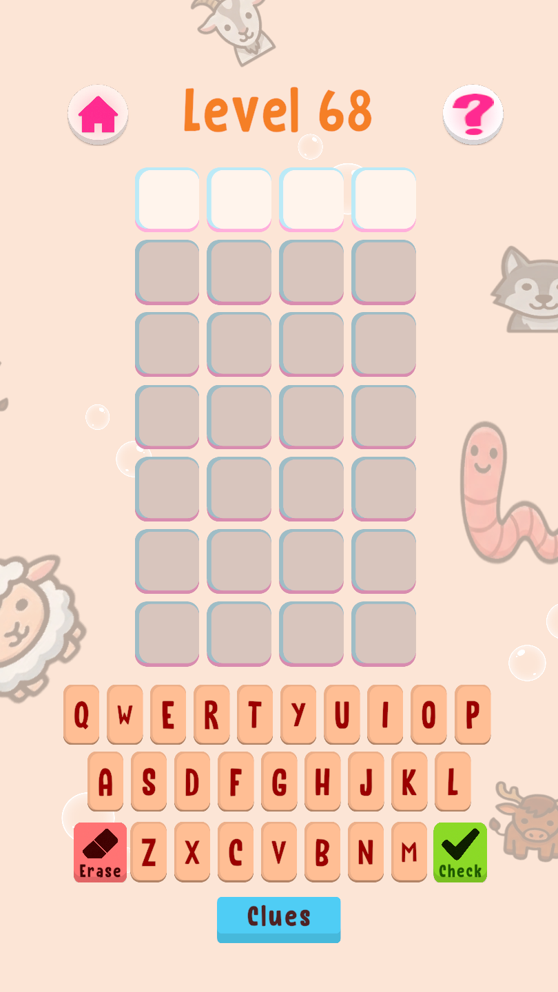 Animals Game Screen